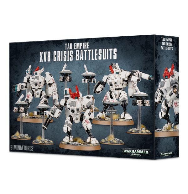 Tau Empire: Xv8 Crisis Battlesuits