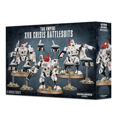 T'au Empire: Xv8 Crisis Battlesuits