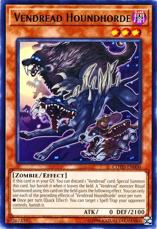 vendread yugioh cards Scar of the Vendread | Card Details