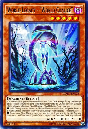 World Legacy - World Chalice - COTD-EN023 - Rare - Unlimited Edition