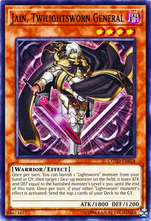 yugioh twilightsworn cards Lumina, Shaman" Reviews and Rating Score in Japan This is of the Secret Rare rarity. Jain, general Twilightsworn - COTD-EN024