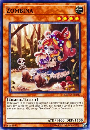 Zombina - COTD-EN033 - Common - Unlimited Edition