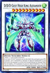 D/D/D Gust High King Alexander - COTD-EN040 - Rare - Unlimited Edition