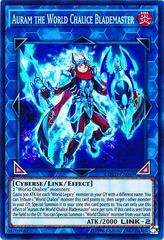 Auram the World Chalice Blademaster - COTD-EN049 - Super Rare - Unlimited Edition