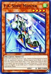 F.A. Sonic Meister - COTD-EN086 - Common - Unlimited Edition