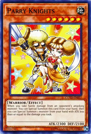 Parry Knights - COTD-EN037 - Common - Unlimited Edition
