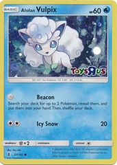 Alolan Vulpix - 21/145 - Toys R Us Promo