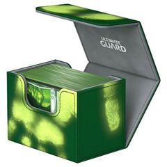 Ultimate Guard - Deck Case 80+ Sidewinder Chromiaskin - Green