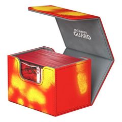 Ultimate Guard - Deck Case 80+ Sidewinder Chromiaskin - Red