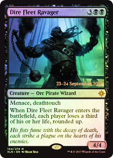 Dire Fleet Ravager - Foil - Prerelease Promo