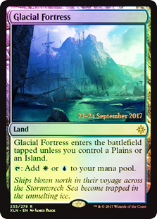 Glacial Fortress - Foil - Prerelease Promo