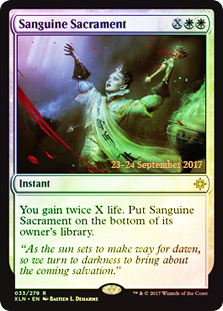 Sanguine Sacrament - Foil - Prerelease Promo