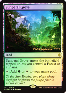 Sunpetal Grove - Foil - Prerelease Promo