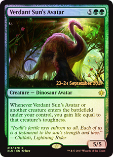 Verdant Suns Avatar - Foil - Prerelease Promo