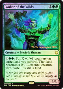 Waker of the Wilds - Foil - Prerelease Promo