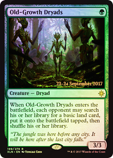 Old-Growth Dryads - Foil - Prerelease Promo