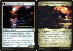 Conqueror's Galleon // Conqueror's Foothold - Foil - Prerelease Promo