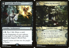 Arguel's Blood Fast // Temple of Aclazotz - Foil - Prerelease Promo