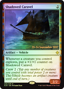 Shadowed Caravel - Foil - Prerelease Promo