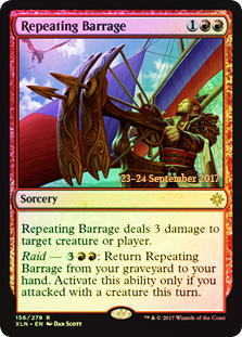 Repeating Barrage - Foil - Prerelease Promo