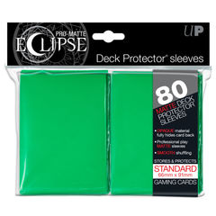 Ultra Pro - Eclipse Green Pro-Matte Standard Sleeves 80Ct