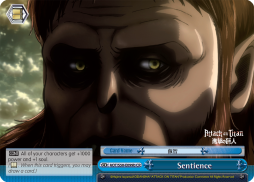 Sentience - AOT/S50-E099b - CR