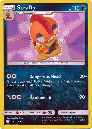 Scrafty - 51/73 - Uncommon