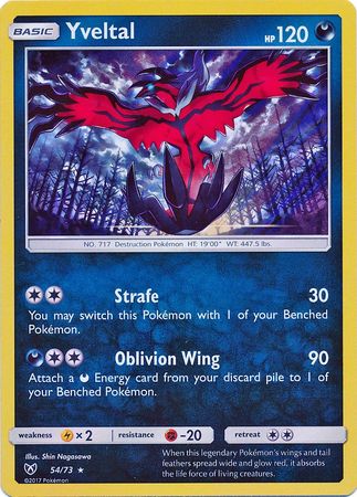 Yveltal - 54/73 - Holo Rare