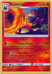 Incineroar - 17/73 - Uncommon - Reverse Holo