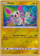 Plusle - 33/73 - Common - Reverse Holo