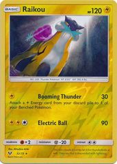 Raikou - 32/73 - Rare - Reverse Holo