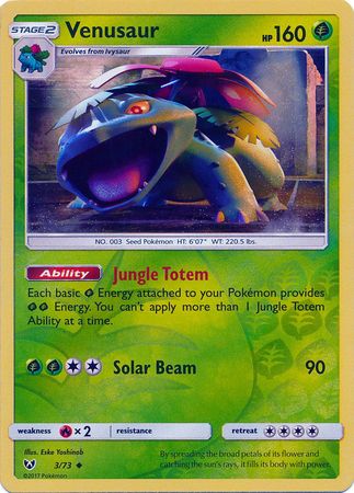 Venusaur - 3/73 - Uncommon - Reverse Holo