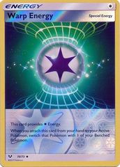 Warp Energy - 70/73 - Uncommon - Reverse Holo