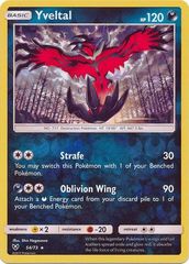 Yveltal - 54/73 - Holo Rare - Reverse Holo