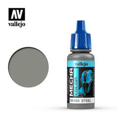 Vallejo Mecha Color - Steel - VAL69063 - 17ml