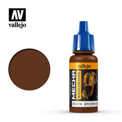 Vallejo Mecha Color - Brown Engine Soot - Matte - VAL69818 - 17ml