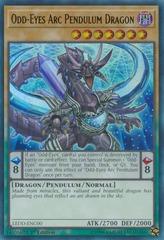 Odd-Eyes Arc Pendulum Dragon - LEDD-ENC00 - Ultra Rare - 1st Edition