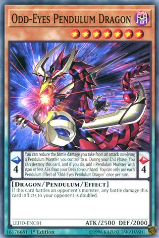 Odd-Eyes Pendulum Dragon - LEDD-ENC01 - Common - 1st Edition
