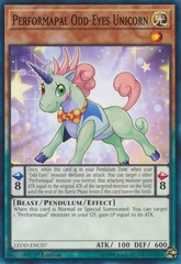 Performapal Odd-Eyes Unicorn - LEDD-ENC07 - Common - 1st Edition