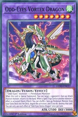 Odd-Eyes Vortex Dragon - LEDD-ENC27 - Common - 1st Edition