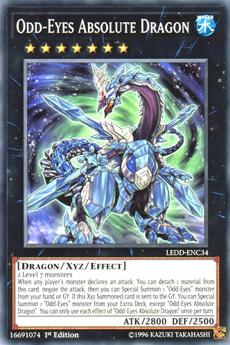 Odd-Eyes Absolute Dragon - LEDD-ENC34 - Common - 1st Edition
