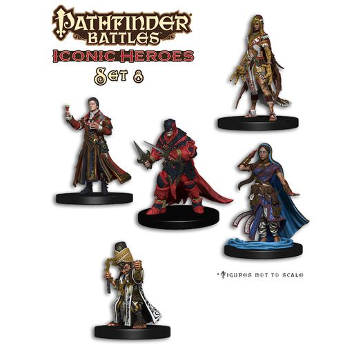 Pathfinder Battles Miniatures: Iconic Heroes - Box Set 8