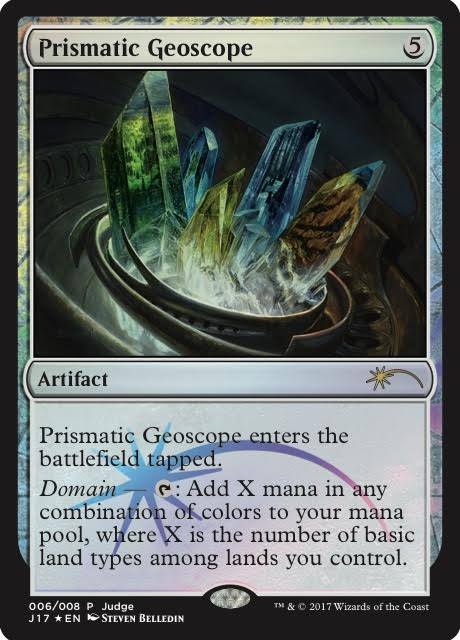 Prismatic Geoscope - Foil Judge Promo