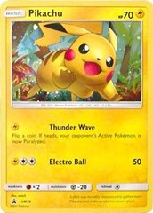 Pikachu SM76 Cosmos Holo Promo - Shining Legends Pikachu Pin Collection