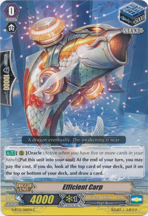 Efficient Carp - G-BT12/061EN - C