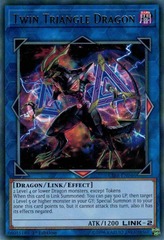 Twin Triangle Dragon - CIBR-EN046 - Rare - 1st Edition