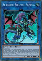 Subterror Behemoth Fiendess - CIBR-EN098 - Super Rare - 1st Edition