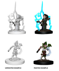 Pathfinder Battles Unpainted Minis - Gnome Female Druid