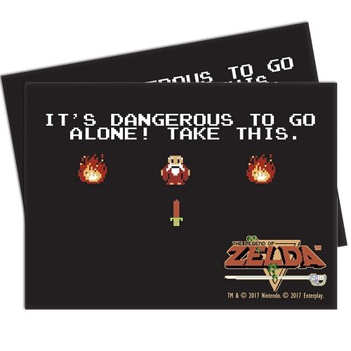 Ultra Pro - The Legend Of Zelda: Standard Sized Deck Protector - Dangerous (65 Ct)