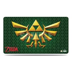 Ultra Pro - The Legend Of Zelda: Playmat - Green Crest (Comes with Playmat Case)